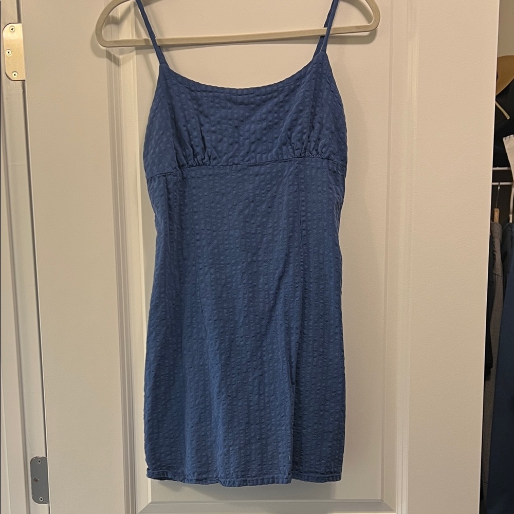 Wild Fable Blue Textured Dress
